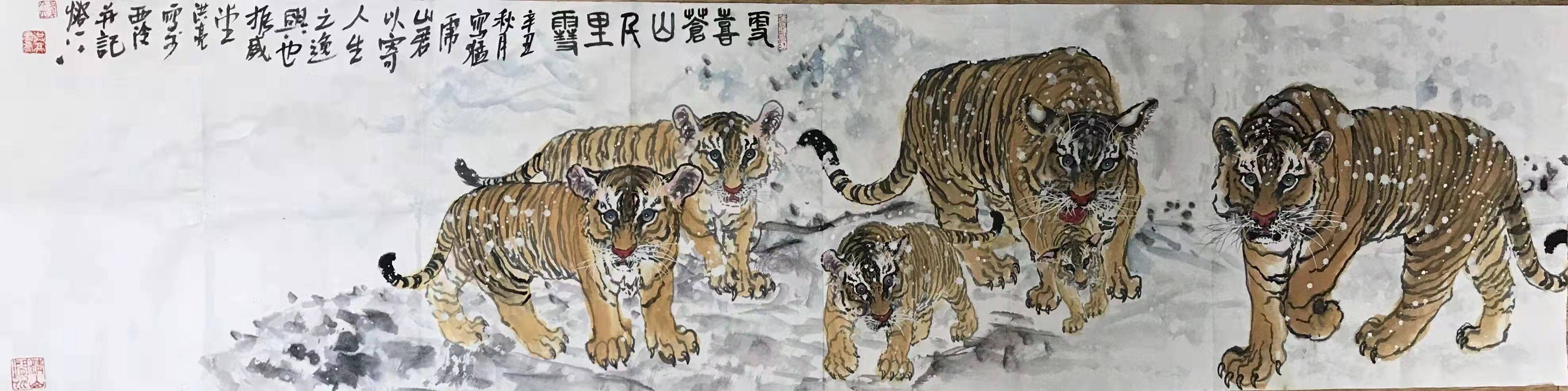 著名画家钱洪亮作品赏析_书画