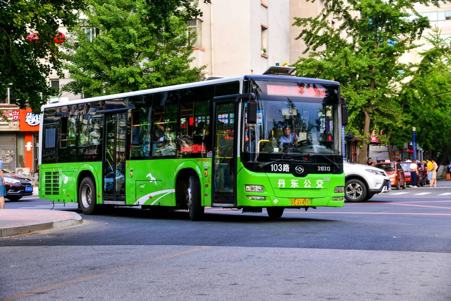 近期,丹东公交还与掌上公交达成了合作.