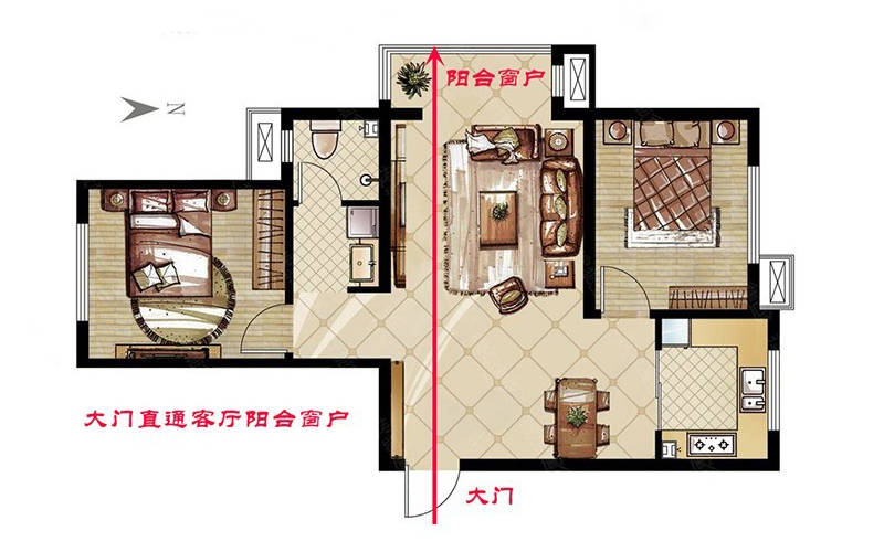 南北通透的房子是凶宅吗