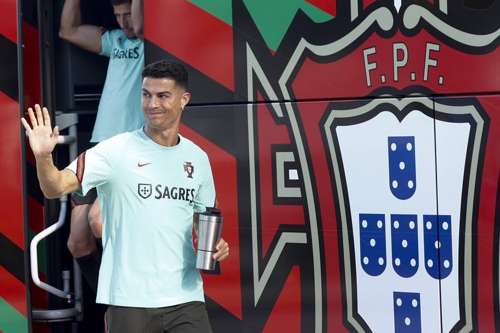 2022世界杯欧洲区预选赛:葡萄牙国家队训练备战