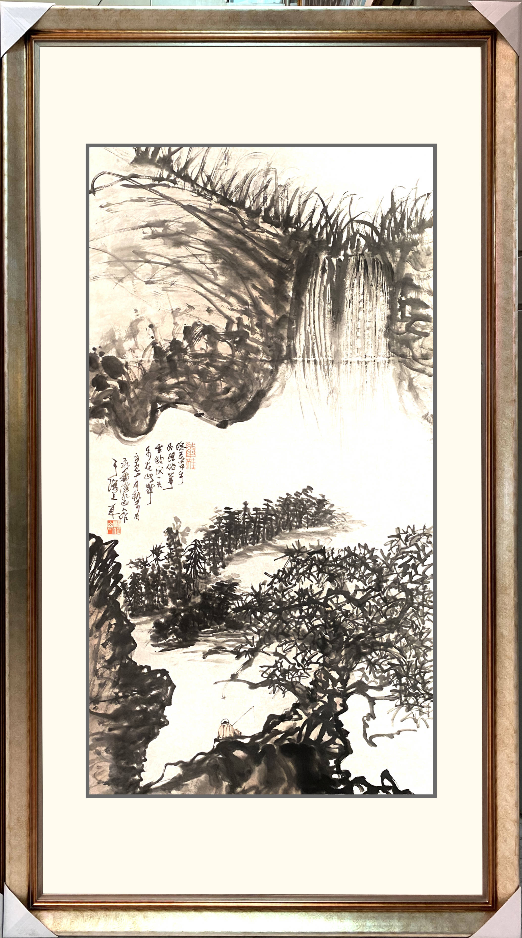 中国当代国画大师朱祖国山水画作品在众多画家中独树一帜,成就非凡