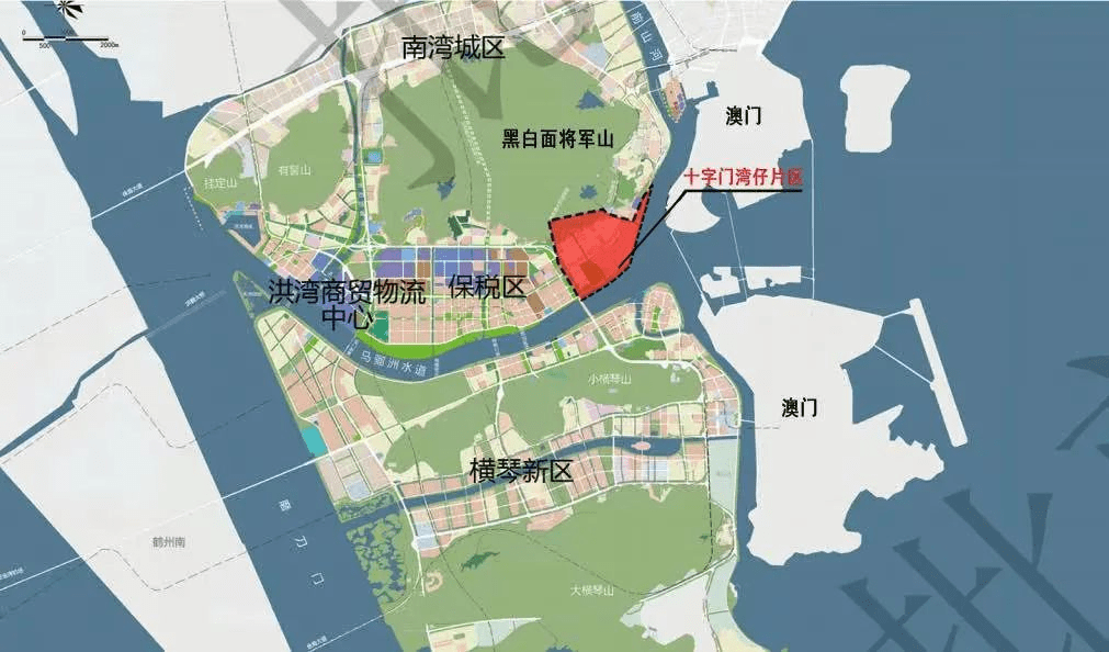 位于珠海东部城区,西部城区和横琴新区的中心,毗邻湾仔,横琴和拱北