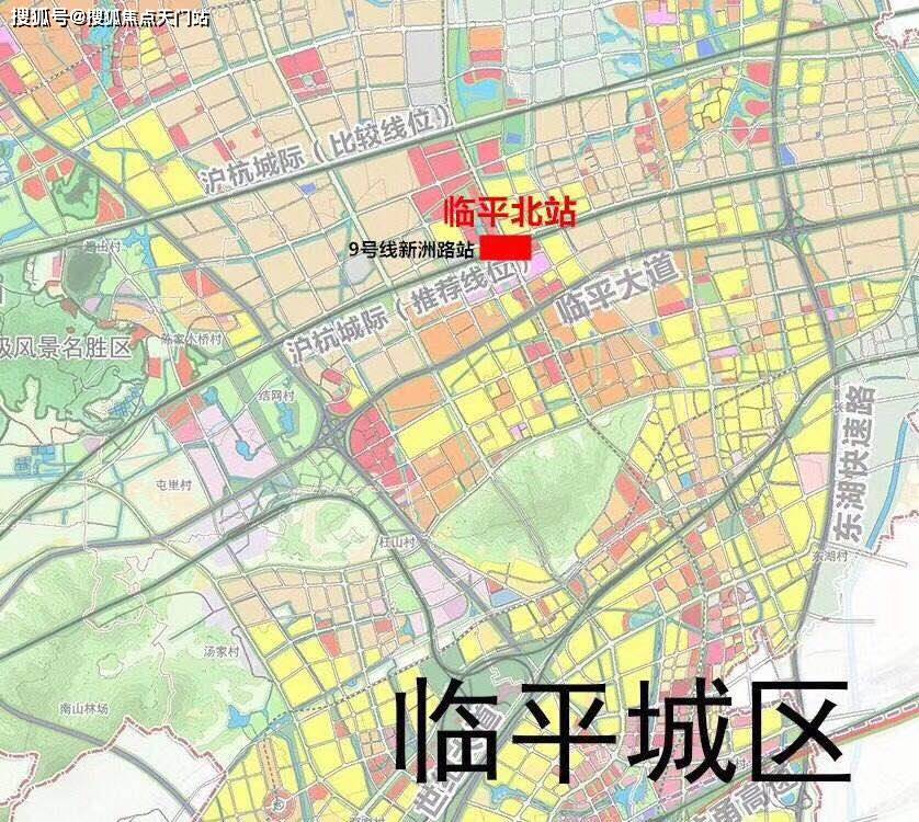 建设中9号地铁康泰路站距离项目600米左右 ,及规划中的临平北高铁站!