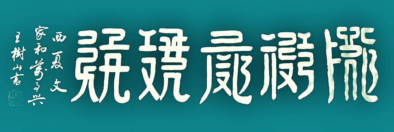 王树山书法 与汉字并美的西夏文书法15幅_文字_笔画_特点