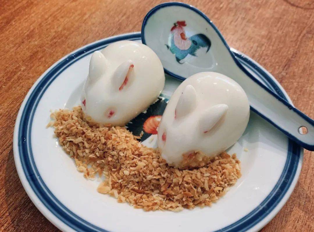 图源@点评 大魔王momo 这份可爱到犯规的玉兔奔月你必须拥有!