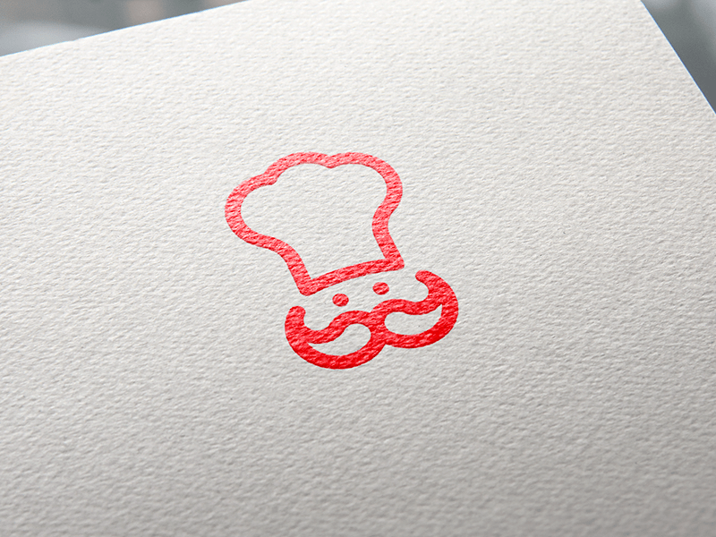 40款厨师元素logo设计
