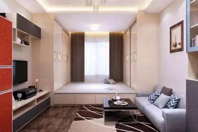 小户型装修:榻榻米跟衣柜的组合,不浪费一厘米空间.