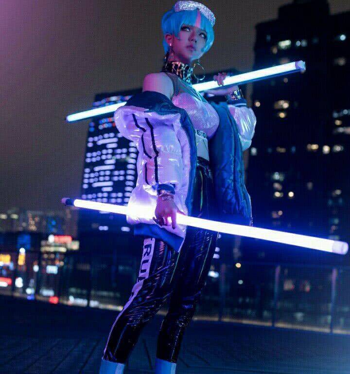 英雄联盟cosplay元素女皇奇亚娜篇