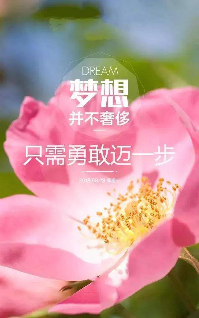 持之以恒,坚持不懈,依然可以心想事成,梦想成真,早上好