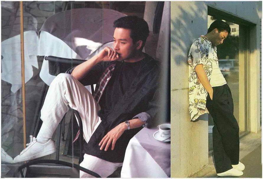 30年前的男明星,也太会穿了吧