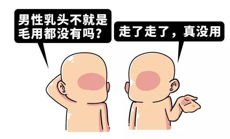 男人又不喂奶要乳头有什么用