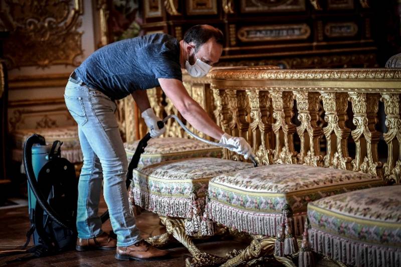 新华社|组图：法国凡尔赛宫重新开门迎客，欧洲游遭疫情重伤后复苏难