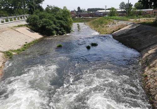 海淀|海淀这条干涸了21年的河道，全线有水了！