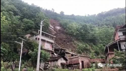 暴雨|广西强降雨已造成30余万人受灾 1人死亡！1人失联