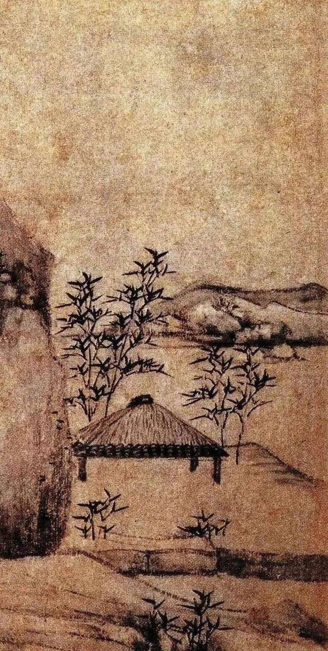 名画赏析元紫芝山房图