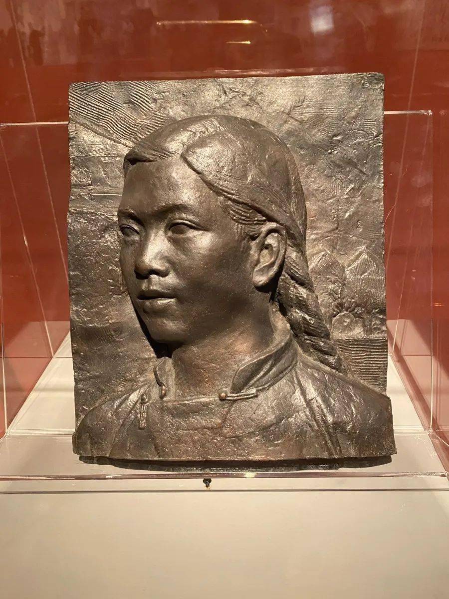 现场百年开渠刘开渠与二十世纪中国美术展览开幕