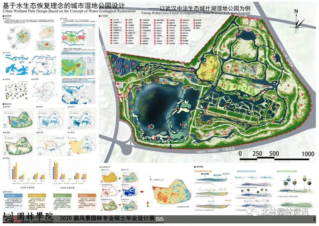 55 基于水生态恢复理念的城市湿地公园设计——以武汉中法生态城什湖