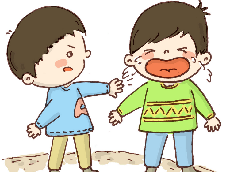周围没有大人,可以  跑开,  这两种做法并不丢人. 2,当然如果