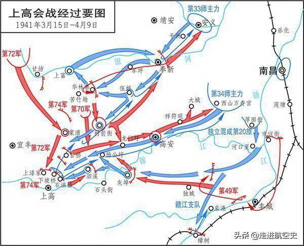 上高会战极其惨烈日军手臂和鲜血四溅仅一天就留下2000尸体