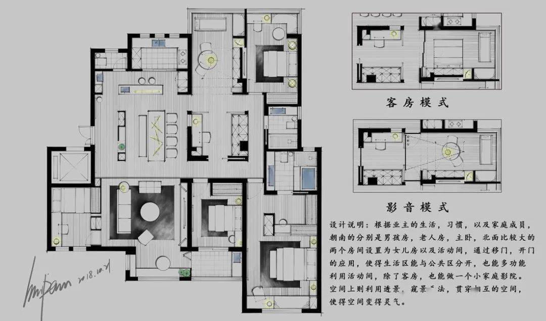 设界杯&室内设计联盟2020年第一期平面户型优化比赛