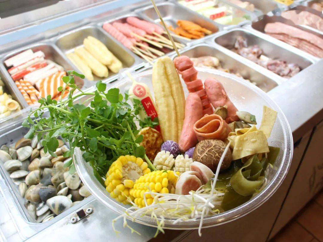 火了五年的石碣麻辣烫老店,搬到新嘉荣了!_食材