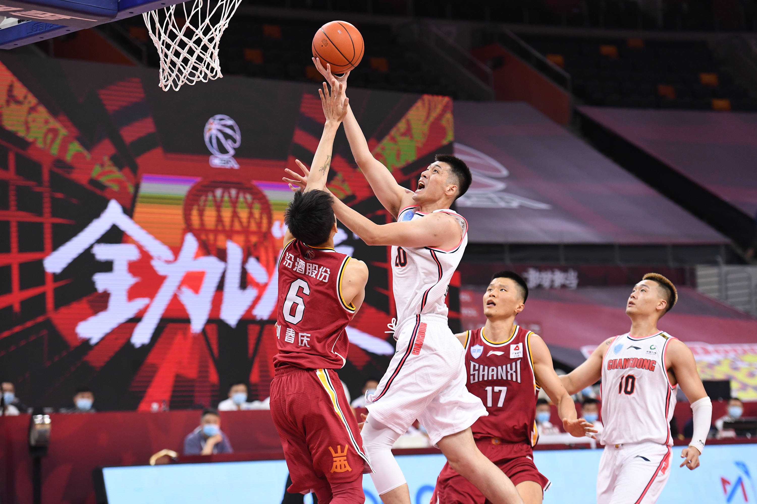 篮球—cba复赛第一阶段:广东东莞银行胜山西汾酒股份