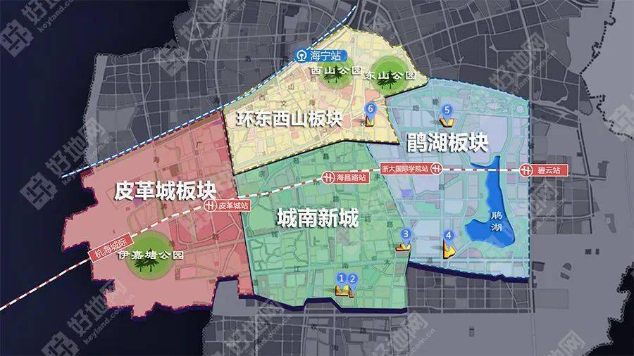 剧透2020年海宁中心城区实地踏勘有哪些好地