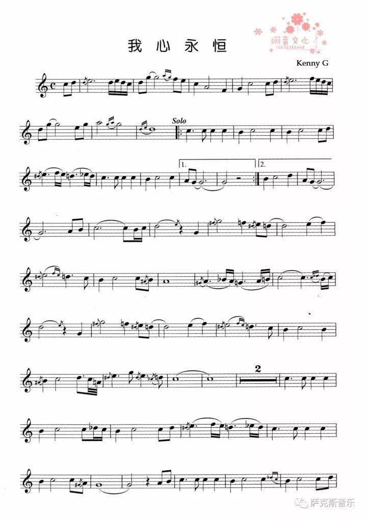 myheartwillgoon我心永恒电影泰坦尼克号的主题曲经典灵魂萨克斯音乐