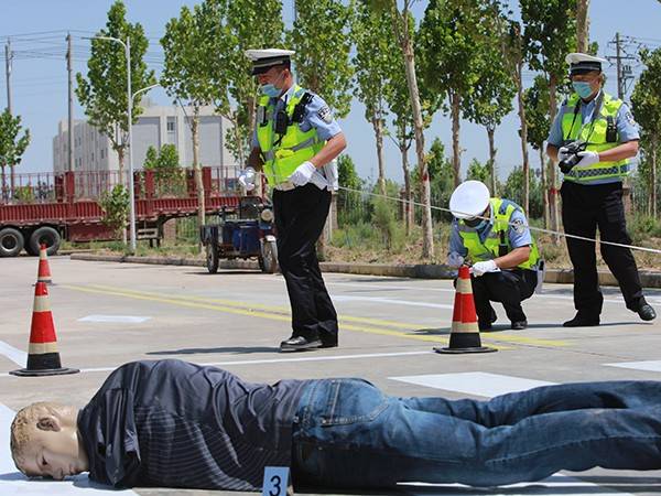 道路交通事故现场勘查技能大比武