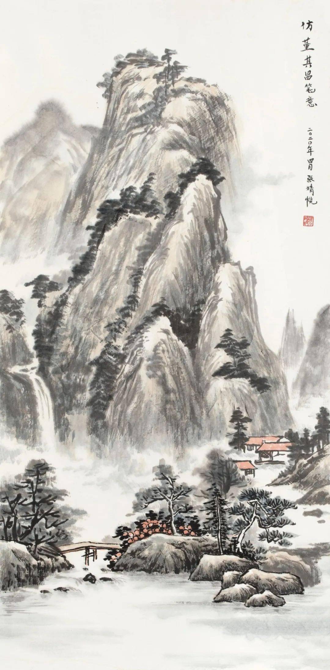 精彩活动云间童画笔墨生辉童画董其昌松江区中小学生中国画作品展二