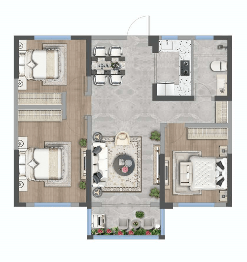 泰和苑小高层特惠清盘中,均价8800元/平米,剩余户型建筑面积约90平米