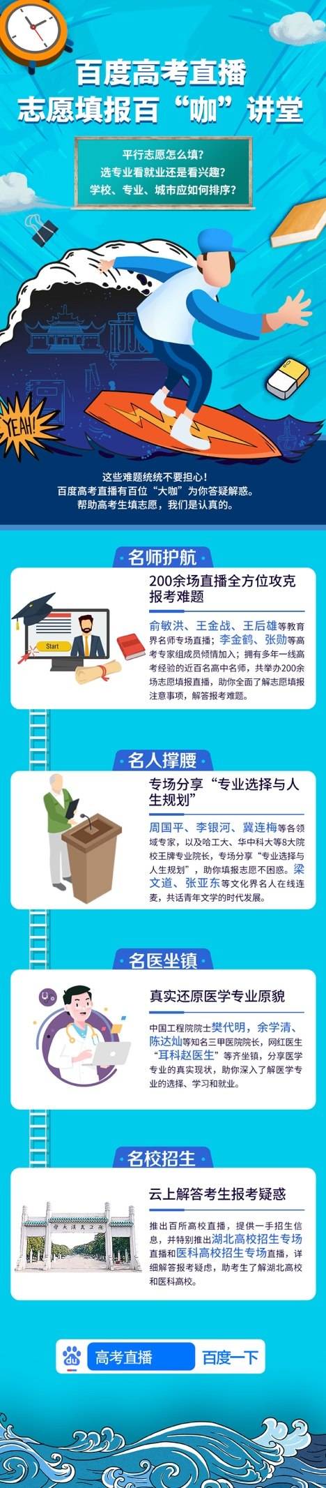 李银河|百度“志愿填报百咖讲堂”系列直播:李银河、周国平、梁文道等重磅加入