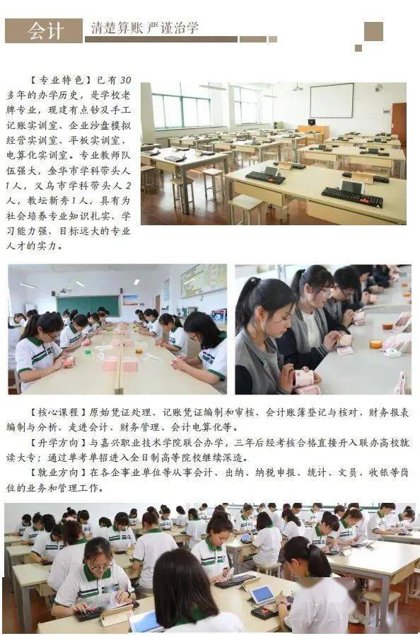 2020年义乌市国际商贸学校招生信息