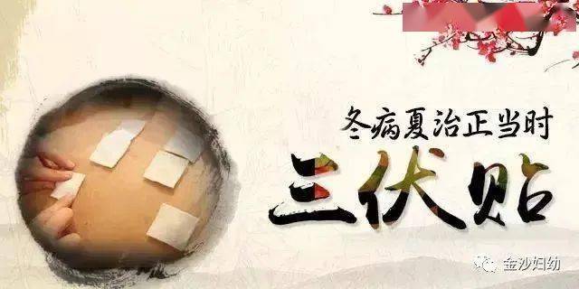 未病先防 冬病夏治 | 金沙县妇幼保健院三伏贴可以预约啦!