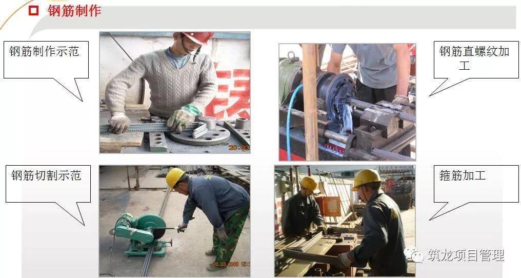 钢筋、模板、混凝土工程施工过程控制图文解说,三维效果图!