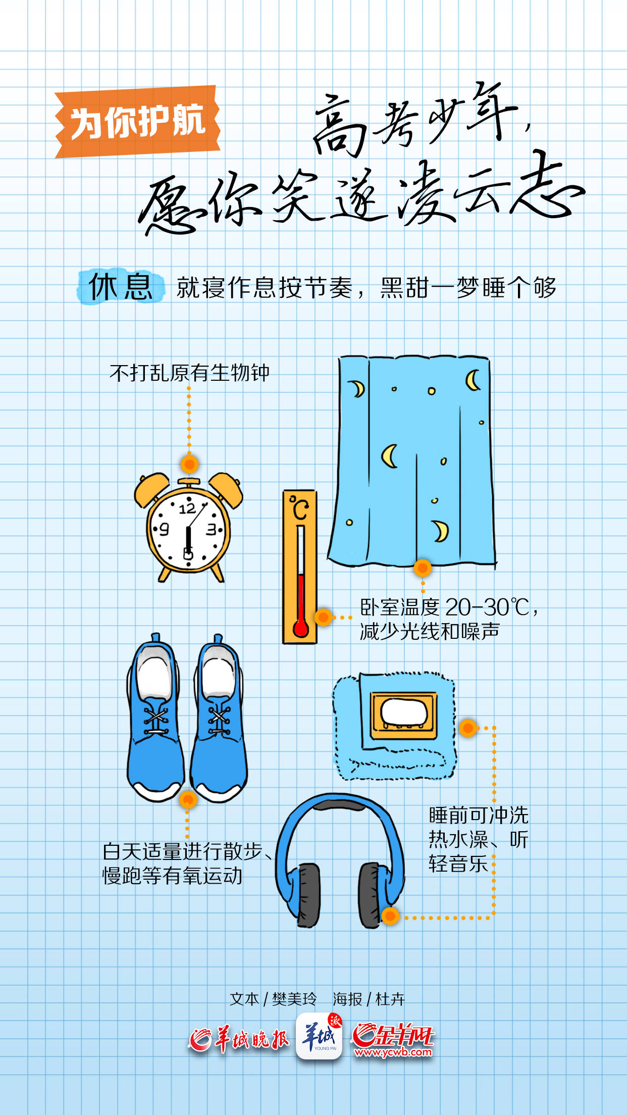 樊美玲|愿你笑遂凌云志！【海报】为你护航：高考少年