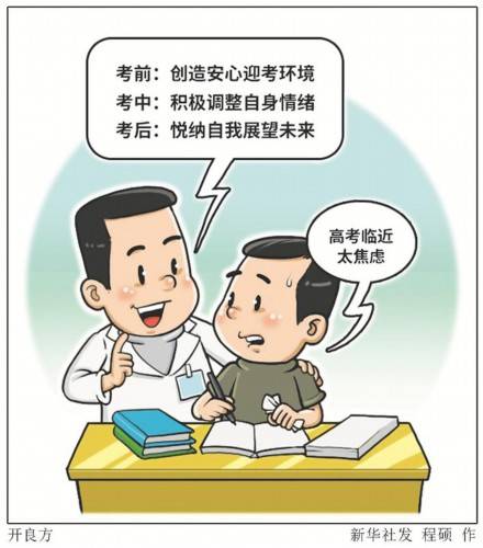 考生|可将练习想象贯串考前考中考后全环节