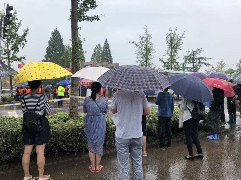 歙县8日上午无因天气和灾害原因缺考人员！考试快结束又下大雨