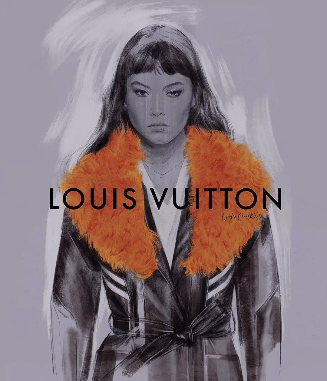 大神|时装画灵感|三庭五眼傻傻分不清楚?大神Nadia Coolrista超美步骤分享!