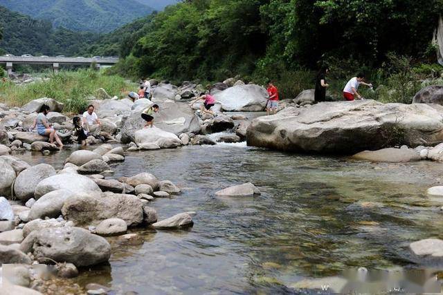 浪花之恋汉中留坝县马道镇沙坝户外亲水营地印象