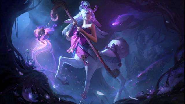新皮肤灵魂莲华:亚索,提莫,vn,锤石,莉莉娅原画,锤石露脸了