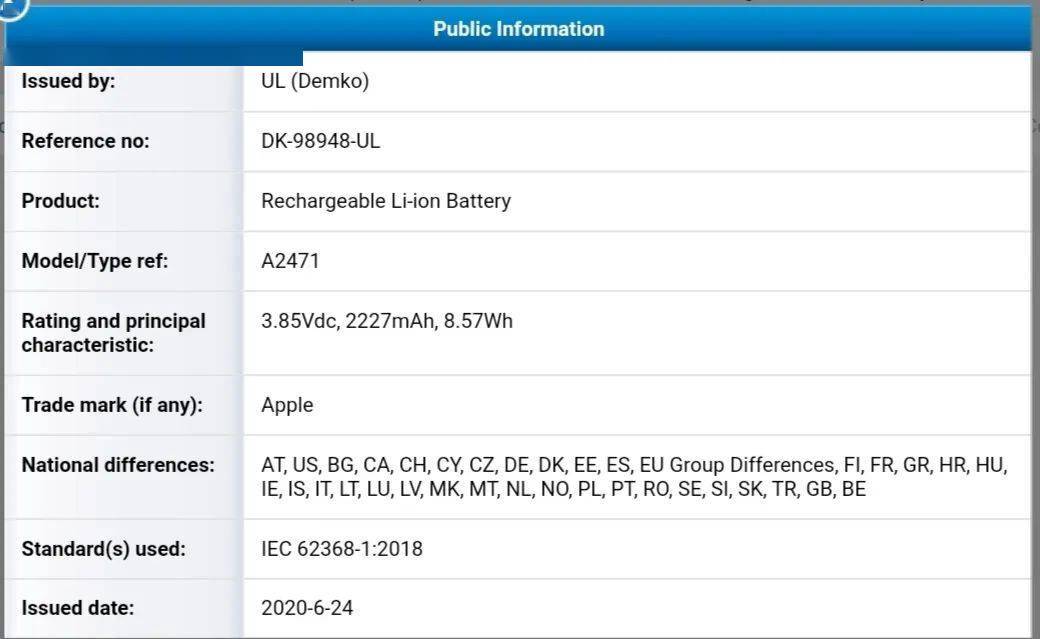 【苹果】续航惨崩 iphone12全系电池容量披露 20w快充获认证
