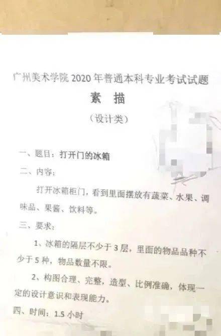 2020年央美清美国美广美鲁美校考考题汇总