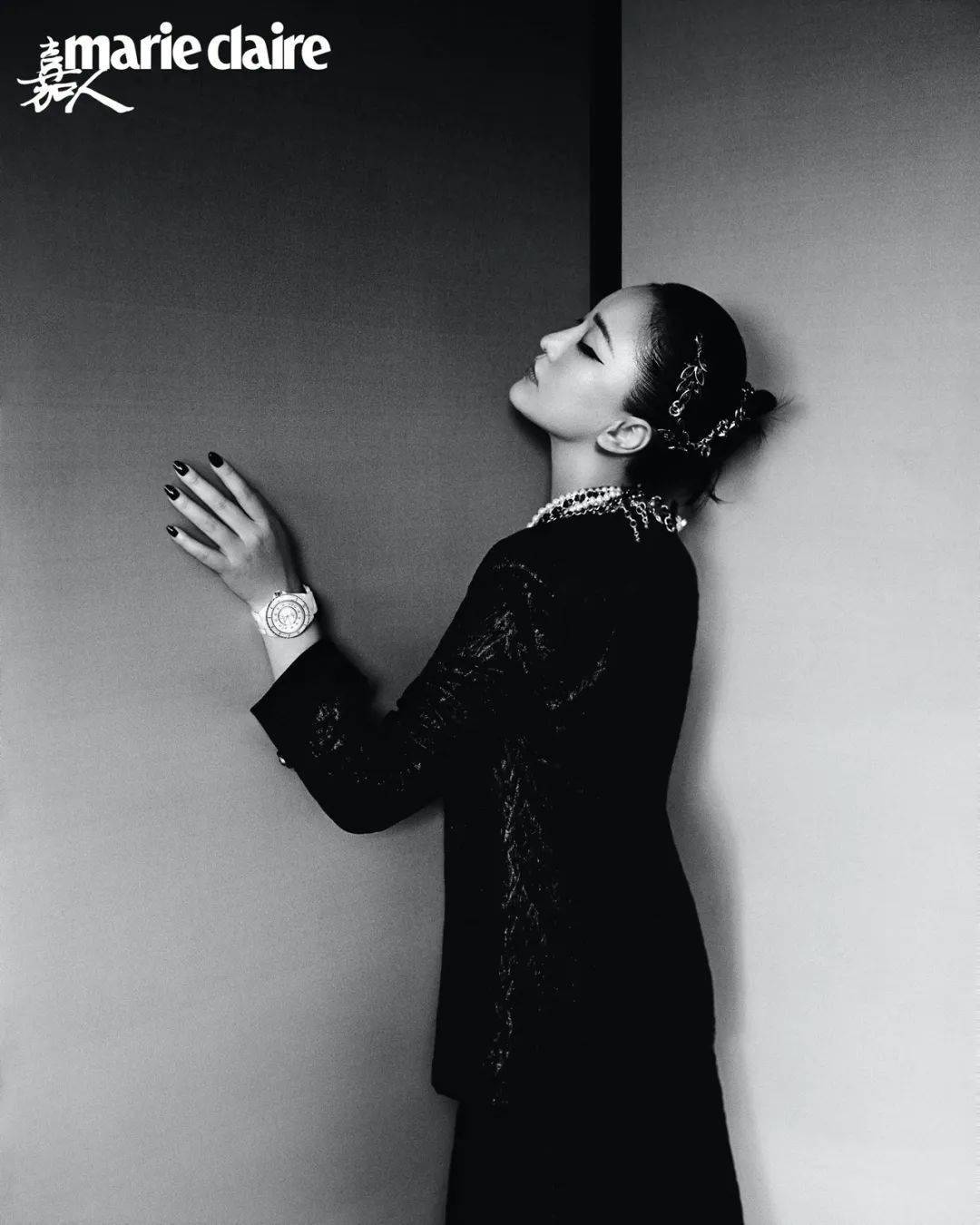 黑色|周迅 旁观｜嘉人封面