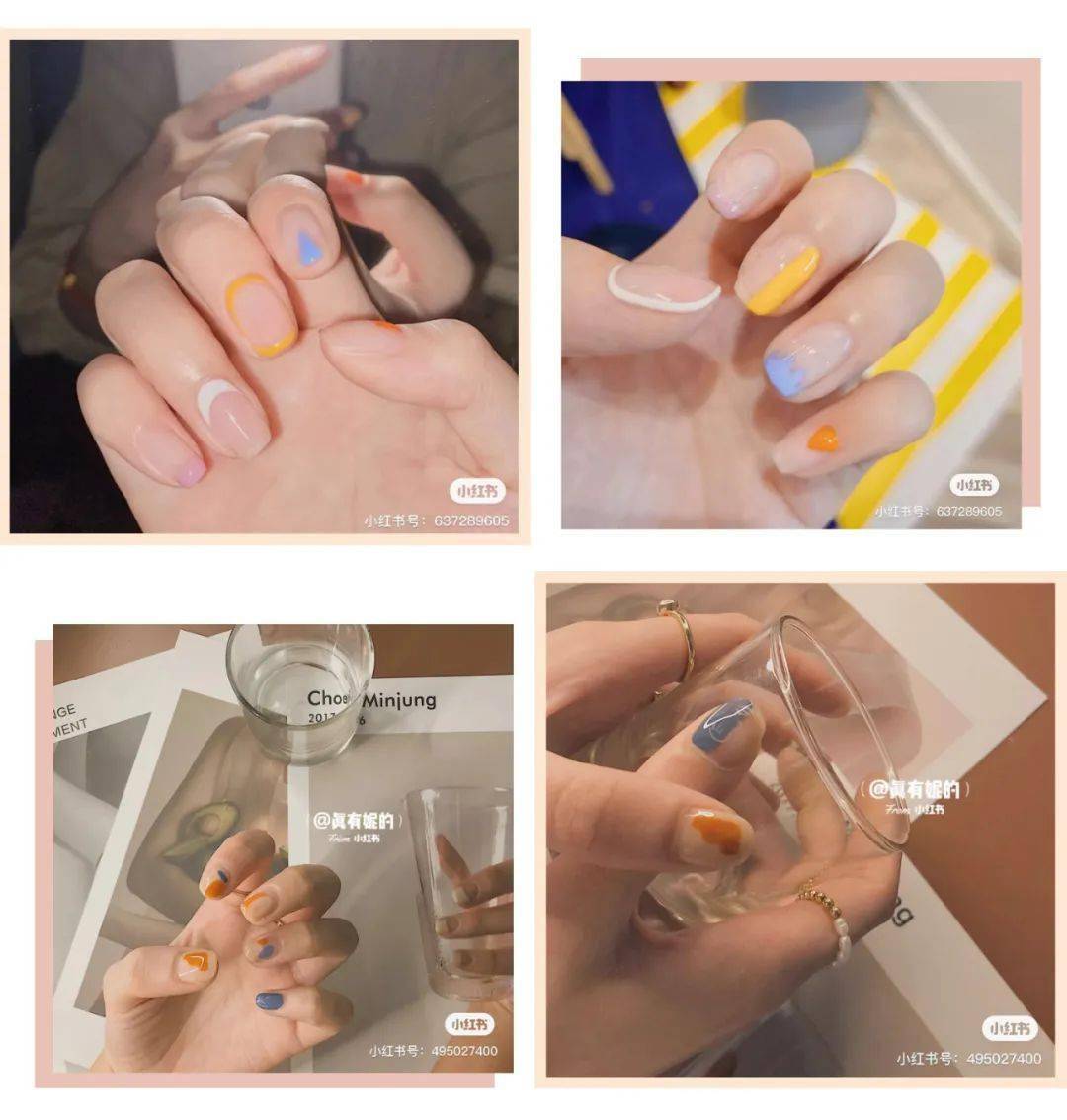 图鉴|100款美甲图鉴！巨好看！拿图去做！