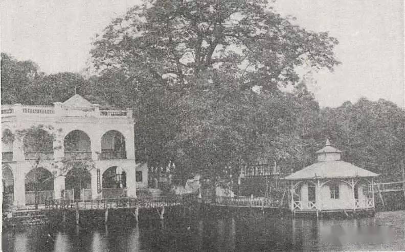 来源: 旅行杂志 潮州西湖涵碧楼 1940.