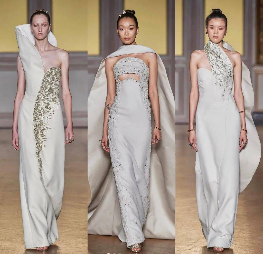 高定|美中带飒！对决于每一寸肌肤的高定细节，赋予了女性之美的全新定义