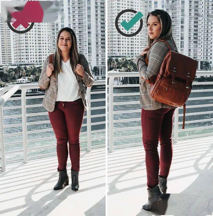 ins|换个姿势轻10斤?!ins网红pose对比照爆火,网友:不上镜的原因找到了