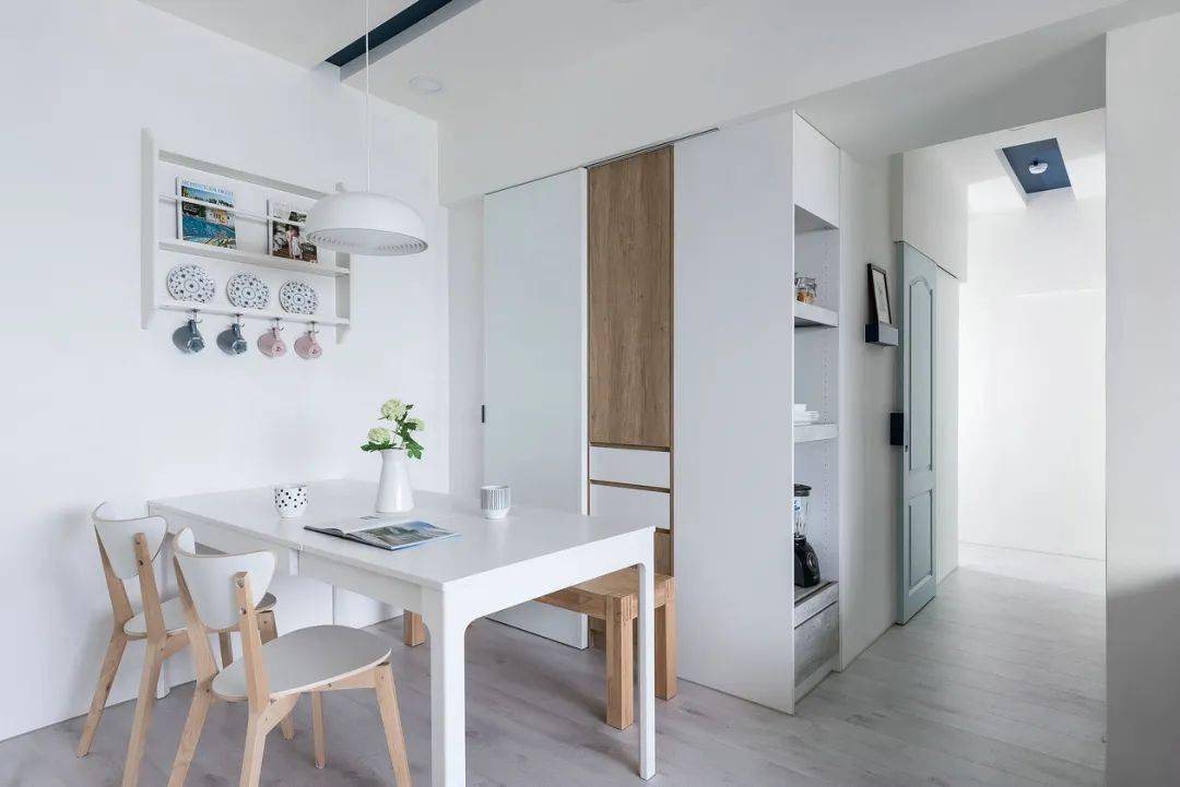 空间|75㎡简约风小户型装修，家居配色用得好，让你家变身成“大宅”！