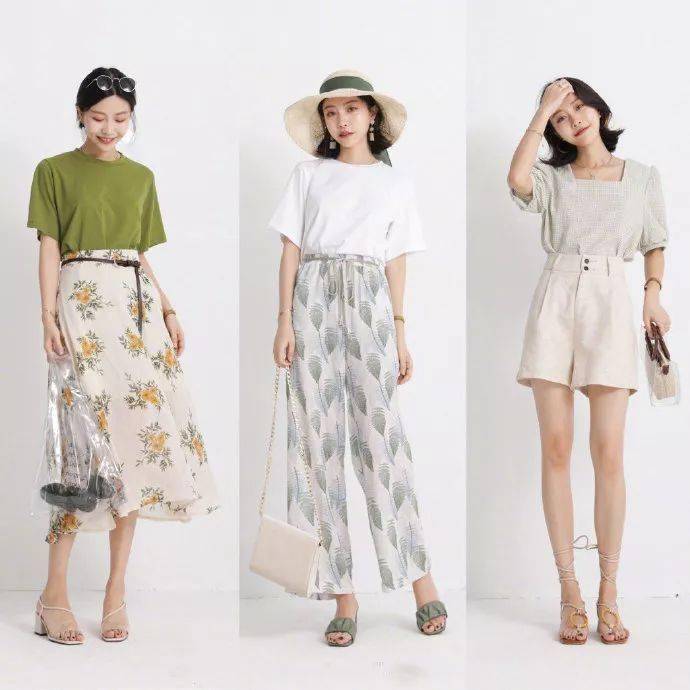 夏日|27套清凉的夏日穿搭